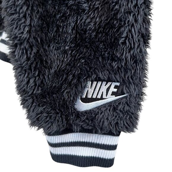 Nike Women's Sportswear Wolf Sherpa Bomber Jacket - Picture 4 of 11